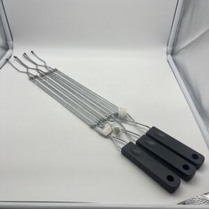 New Mr. Bar-B-Q Extendable Grill Forks 23”to 31.5”, Set of 3